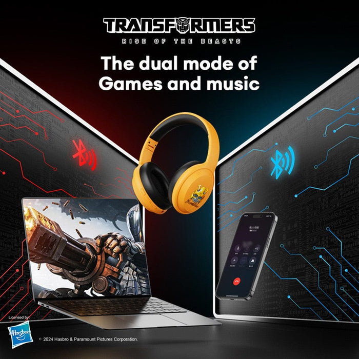 Transformers TF - G06 Gaming Headset Bluetooth Wireless - JPC MOBILE ACCESSORIES