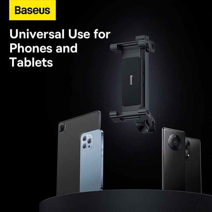 Baseus JoyRide Pro Backseat Car Mount Black | 4.7 - 12.3" Device Support | Dual - Hook Stability - JPC MOBILE ACCESSORIES