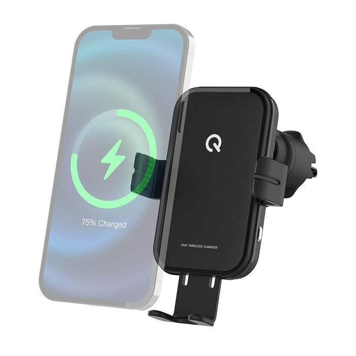 iQuick M5 15W Wireless Charging Touch Switch Auto - scaling Car Holder - JPC MOBILE ACCESSORIES
