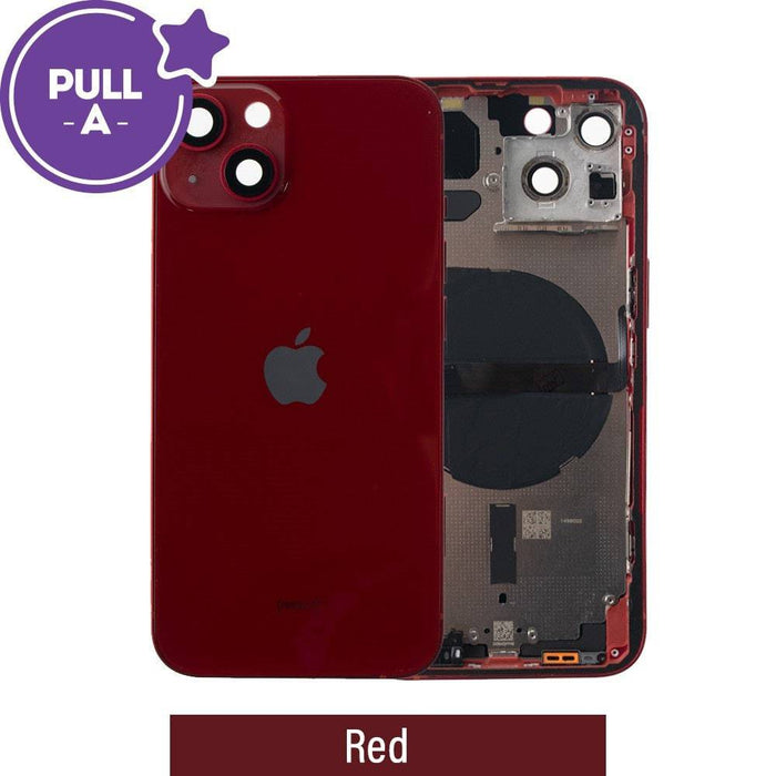 iPhone 13 Rear Housing Replacement - Red - JPC MOBILE ACCESSORIES