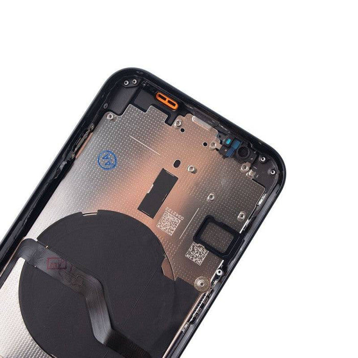 Rear Housing with Small Parts for iPhone 12 (PULL-A)-Black