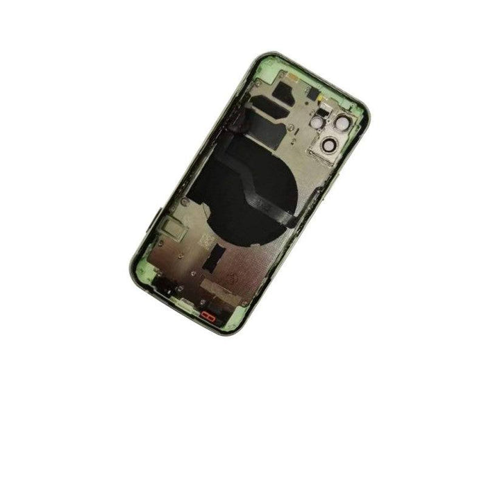 Rear Housing with Small Parts for iPhone 12 (PULL-A)-Green