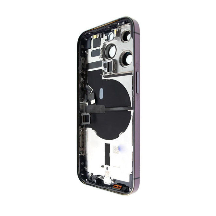 Rear Housing with Small Parts for iPhone 14 Pro - Deep Purple