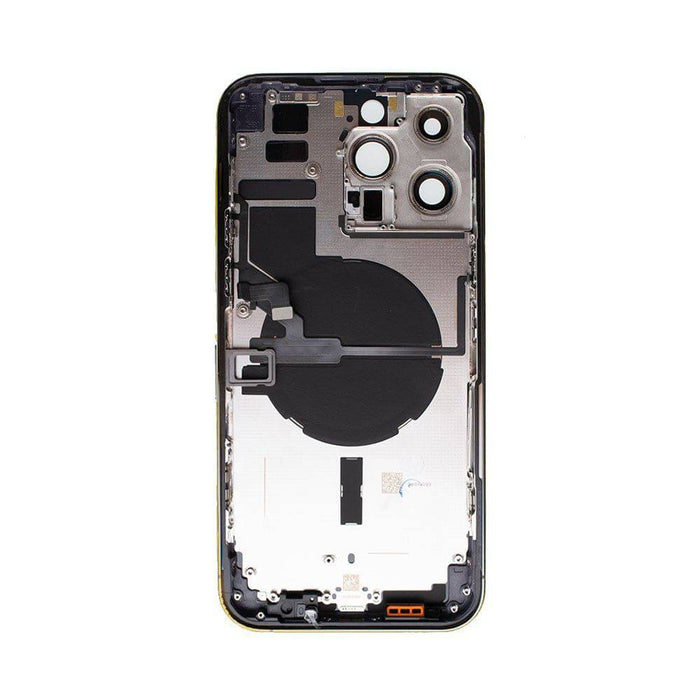 Rear Housing with Small Parts for iPhone 14 Pro Max (PULL-A) - Deep Purple