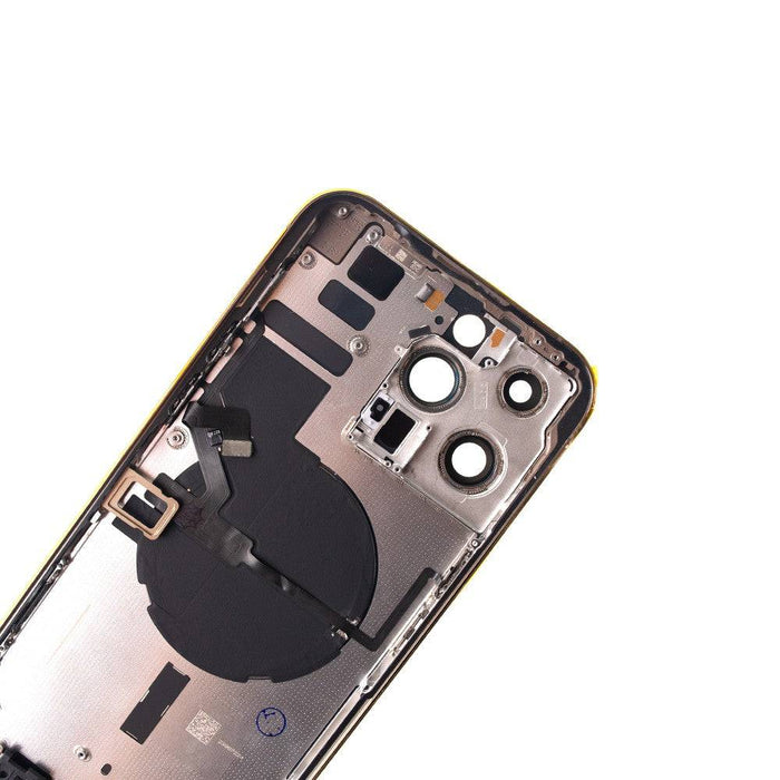 Rear Housing with Small Parts for iPhone 14 Pro Max (PULL-A) - Gold