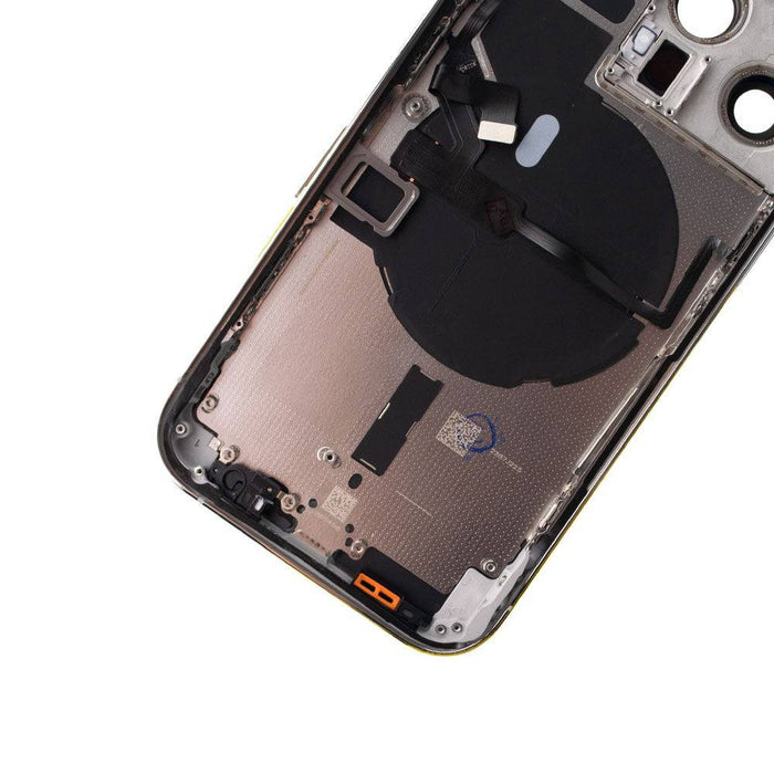 Rear Housing with Small Parts for iPhone 14 Pro Max (PULL-A) - Silver