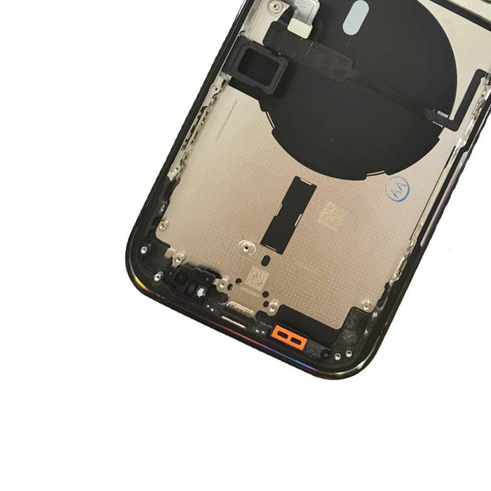 Rear Housing with Small Parts for iPhone 14 Pro - Space Black