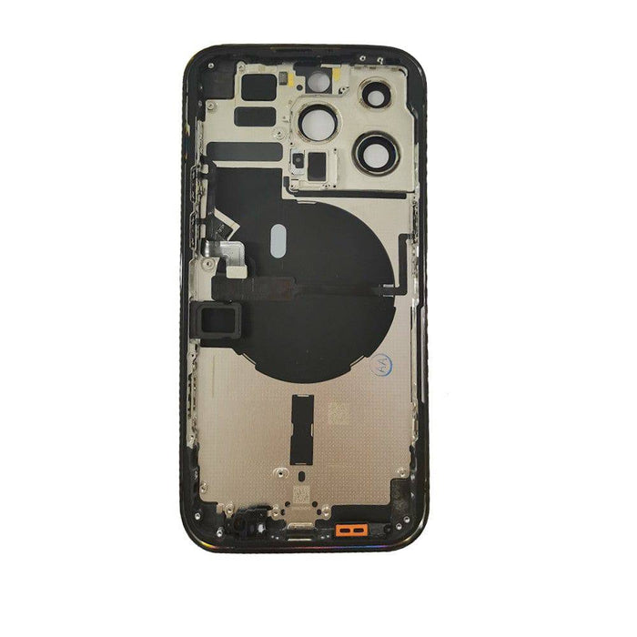 Rear Housing with Small Parts for iPhone 14 Pro - Space Black