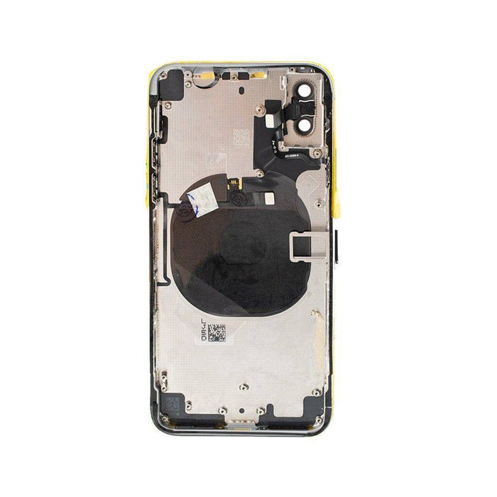 Rear Housing with Small Parts for iPhone X (PULL-A) - Silver