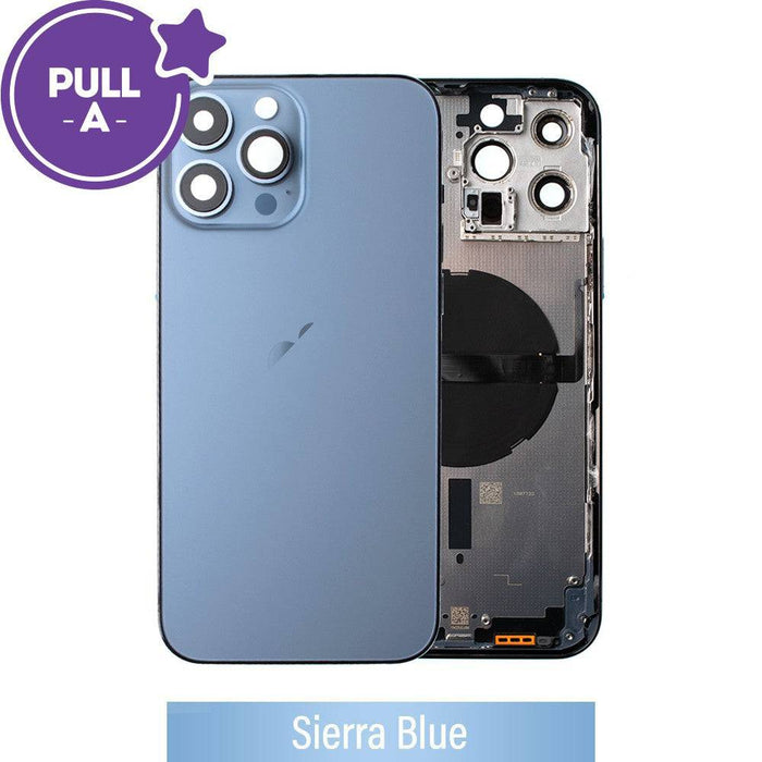 iPhone 13 Pro Max Rear Housing Replacement – Sierra Blue | Premium Back Glass & Frame - JPC MOBILE ACCESSORIES