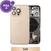 iPhone 13 Pro Rear Housing Replacement - Gold - JPC MOBILE ACCESSORIES