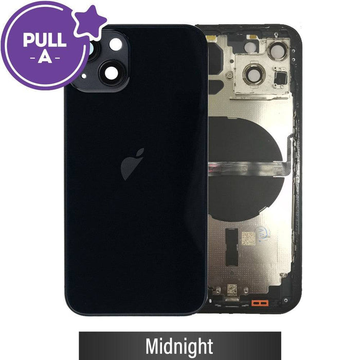 iPhone 13 Rear Housing Replacement – Black (PULL-A) | Back Glass Repair & Housing Part - JPC MOBILE ACCESSORIES