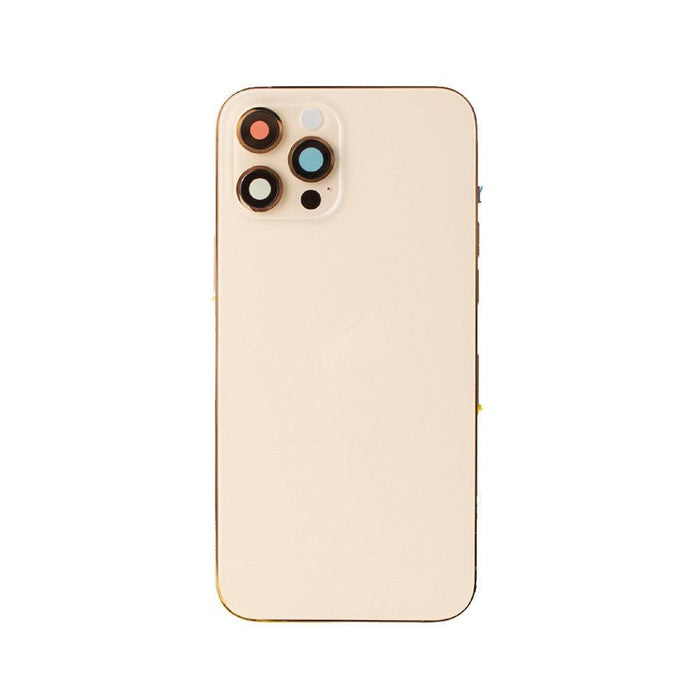 2️⃣ iPhone 12 Pro Max Back Glass Repair Part - Gold