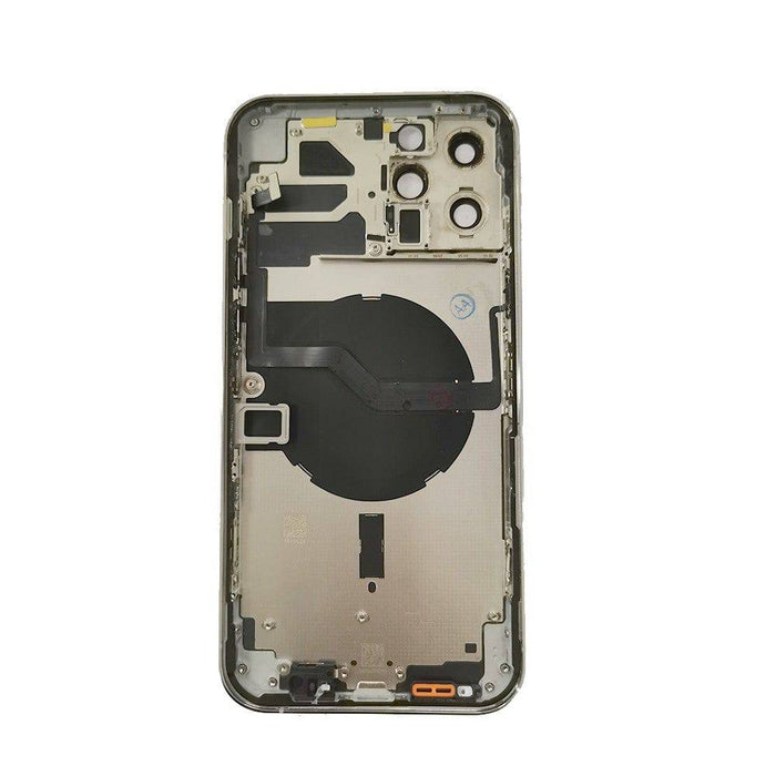 Premium iPhone 12 Pro Max Housing Replacement - Silver with Small Parts