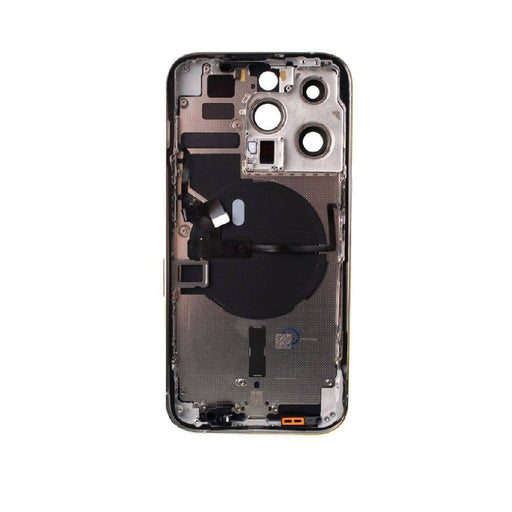 Rear Housing with Small Parts for iPhone 14 Pro (PULL-A) – Silver | Back Glass & Housing Replacement - JPC MOBILE ACCESSORIES