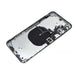 Complete iPhone XS Max rear housing replacement – Full assembly with power and volume buttons, SIM card tray.