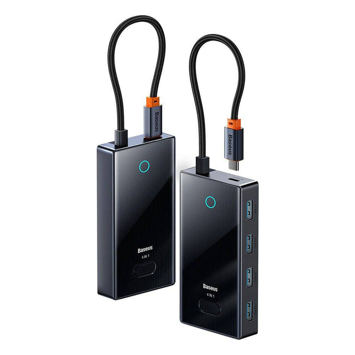 Baseus PioneerJoy 4 - Port Type - C HUB Adapter (Type - C to USB3.0*4) - JPC MOBILE ACCESSORIES