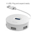 Baseus Round Box HUB Adapter (USB3.0 to USB3.0 x 1 + USB2.0 x 3) 10cm - JPC MOBILE ACCESSORIES