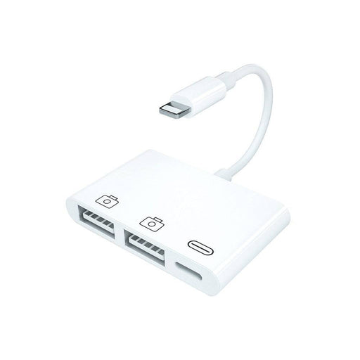 USB Male to 2 USB and Type C OGT Cable Adapter for apple iPhone iPad - JPC MOBILE ACCESSORIES