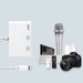 USB Male to 2 USB and Type C OGT Cable Adapter for apple iPhone iPad - JPC MOBILE ACCESSORIES