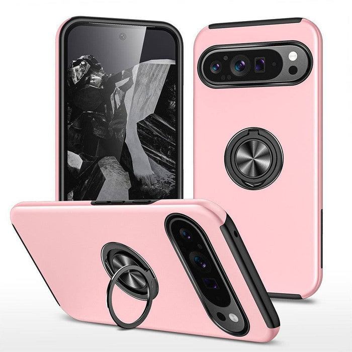 Magnetic Ring Holder Shockproof Case for Google Pixel 9 Pro XL - Car Mount Compatible - JPC MOBILE ACCESSORIES