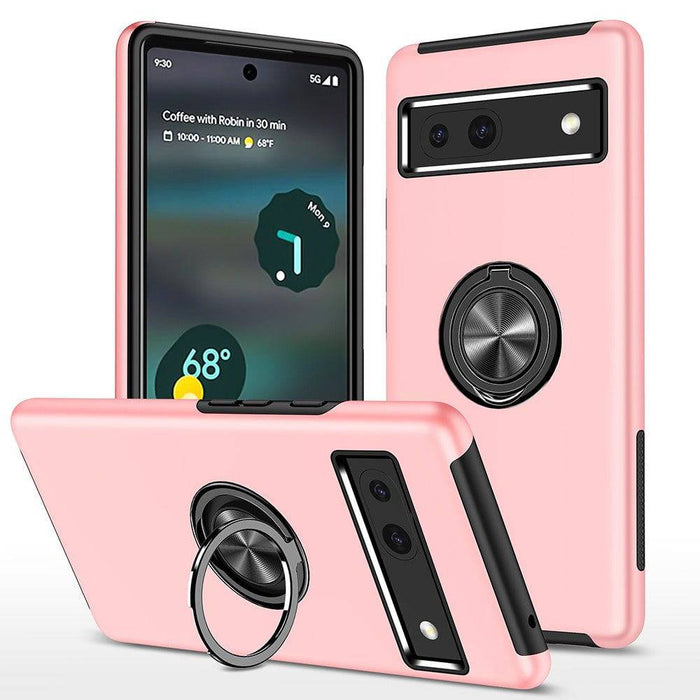 Magnetic Ring Holder Shockproof Cover Case for Google Pixel 8