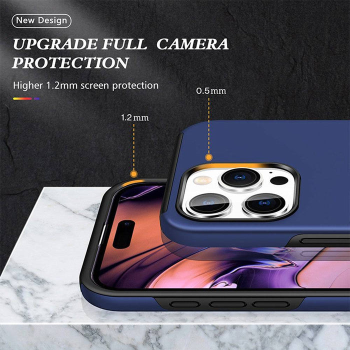 Magnetic Ring Holder Shockproof Cover Case for iPhone 16 Pro