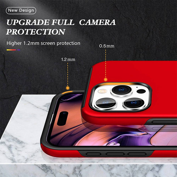 Magnetic Ring Holder Shockproof Cover Case for iPhone 16 Pro Max