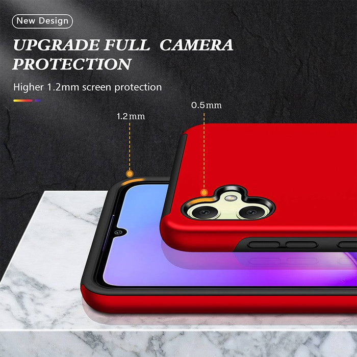 Magnetic Ring Holder Shockproof Cover Case for Samsung Galaxy A05 A055 - JPC MOBILE ACCESSORIES