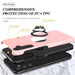 Magnetic Ring Holder Shockproof Cover Case for Samsung Galaxy A05s A057 - JPC MOBILE ACCESSORIES