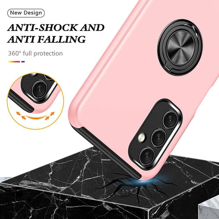 Magnetic Ring Holder Shockproof Cover Case for Samsung Galaxy A14 4G / 5G - JPC MOBILE ACCESSORIES