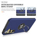 Magnetic Ring Holder Shockproof Cover Case for Samsung Galaxy S24 - JPC MOBILE ACCESSORIES