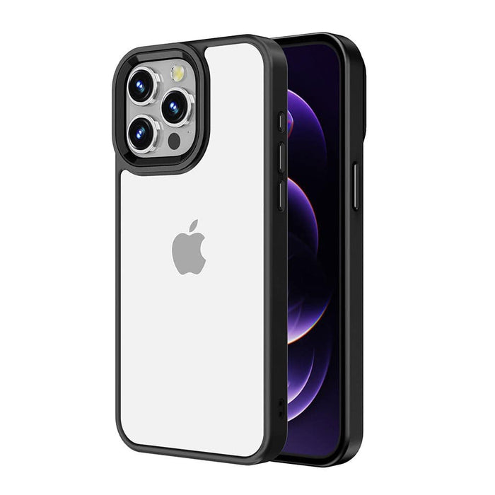 Metal Camera Lens Transparent Protection Shockproof Case for iPhone 15 - JPC MOBILE ACCESSORIES