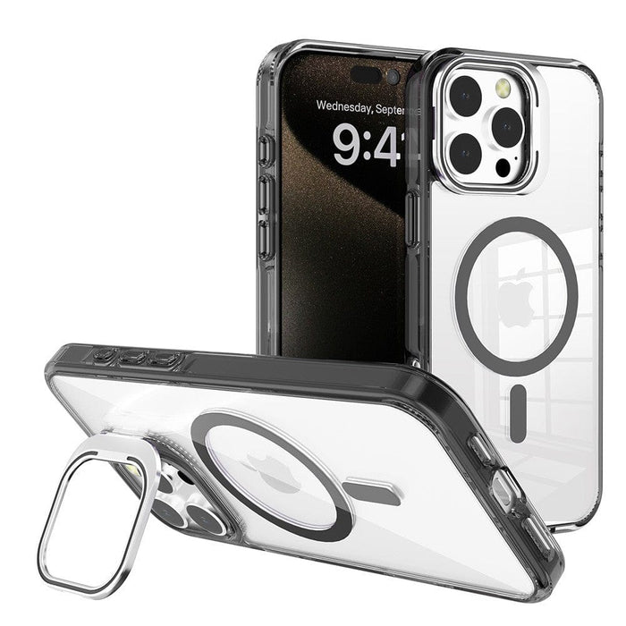 REDEFINE Lens Flip Stand Transparent MagSafe Case for iPhone 16 - JPC MOBILE ACCESSORIES