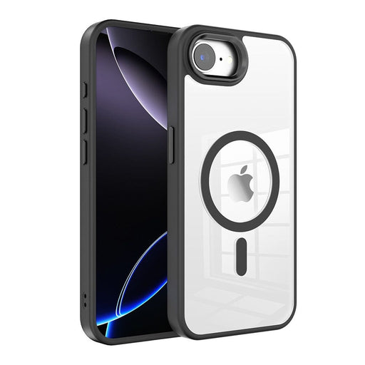 REDEFINE Metal Lens MagSafe Transparent Case for iPhone 16e – Shockproof + Magnetic Ring - JPC MOBILE ACCESSORIES