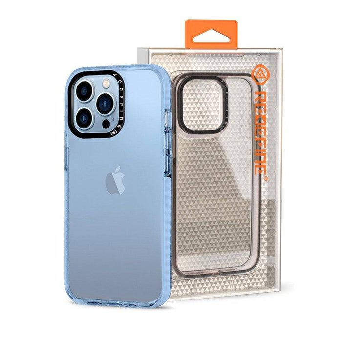 Transparent Candy Color Frame Shockproof Cover Case for iPhone 14