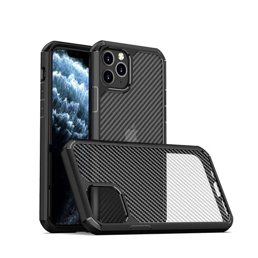 Carbon Fiber Hard Shield Case Cover for iPhone 11 Pro Max (6.5'') - JPC MOBILE ACCESSORIES