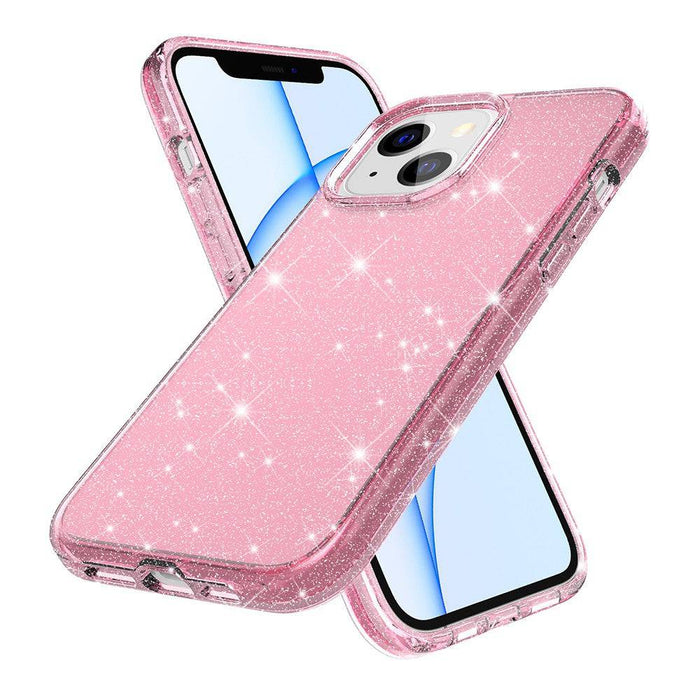 Ultimake Glitter Shockproof Case Cover for iPhone 15