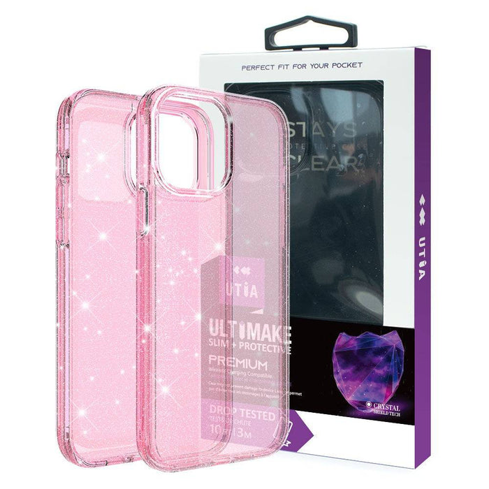 Ultimake Glitter Shockproof Case Cover for iPhone 15 Pro