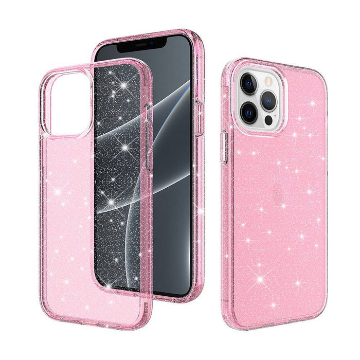 Ultimake Glitter Shockproof Case Cover for iPhone 15 Pro