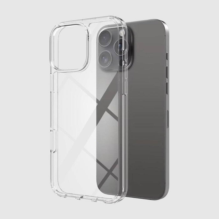 High Quality Acrylic + TPU Hybrid Transparent Case for iPhone 16 Pro