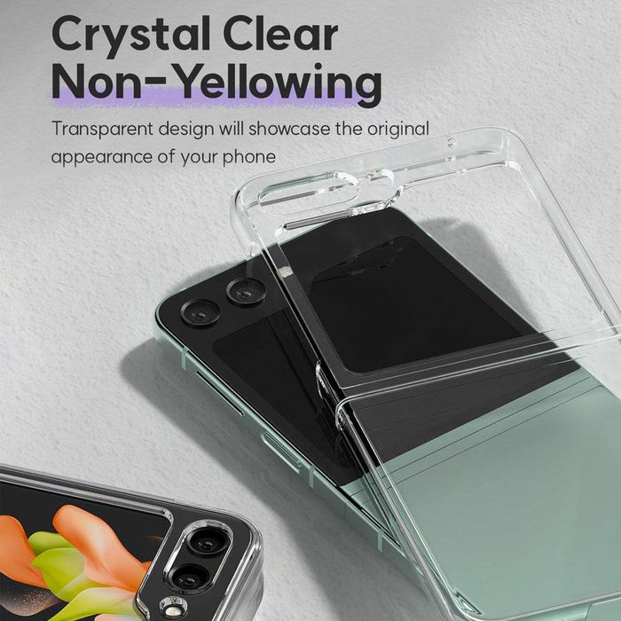 Mercury Clear Hard Case for Samsung Galaxy Z Flip 5 - JPC MOBILE ACCESSORIES