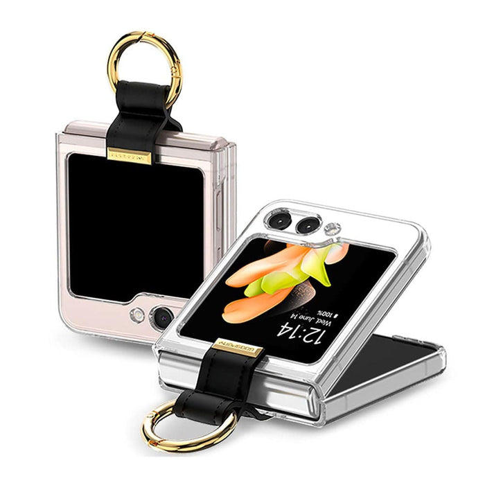 Mercury Golden Bell Ring Holder Case for Samsung Galaxy Z Flip5 - JPC MOBILE ACCESSORIES