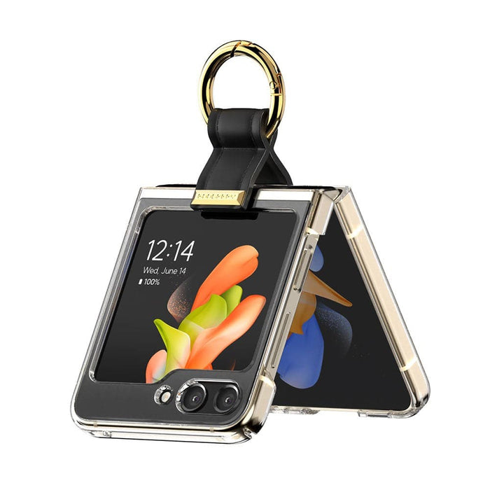 Mercury Golden Bell Ring Holder Case for Samsung Galaxy Z Flip6