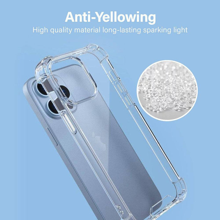 Solar Crystal Hybrid Cover Case for iPhone 15