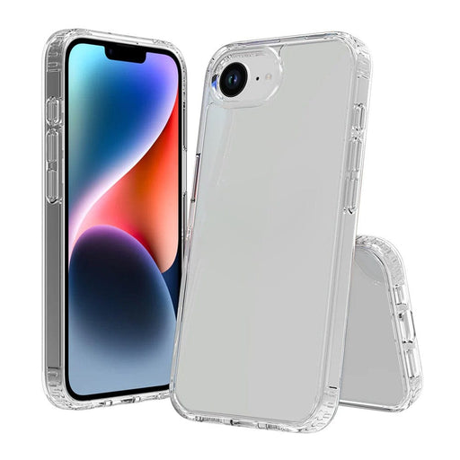 High Quality Acrylic TPU Transparent Case for iPhone 16e Front View