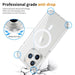 High Quality Acrylic + TPU Hybrid Transparent Magsafe Case for iPhone 15 - JPC MOBILE ACCESSORIES