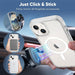 Hybrid Beatles Shockproof Case Cover with Magnetic Ring for iPhone 15 - JPC MOBILE ACCESSORIES