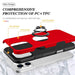 Magnetic Ring Holder Shockproof Cover Case for iPhone 16 Pro Max - JPC MOBILE ACCESSORIES