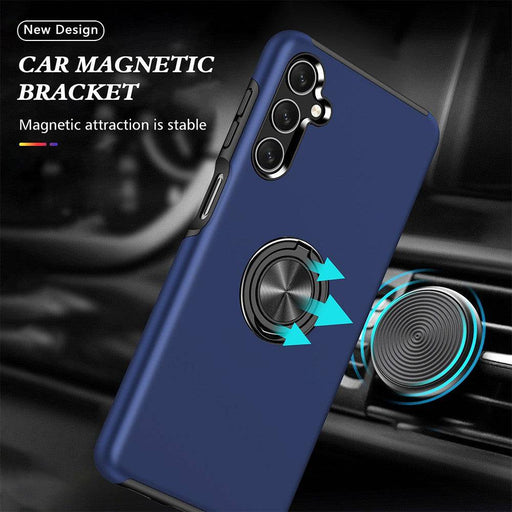 Magnetic Ring Holder Shockproof Cover Case for Samsung Galaxy A15 5G A156 - JPC MOBILE ACCESSORIES